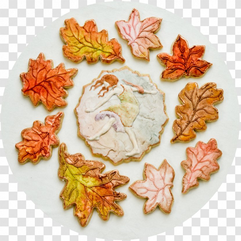 Food - Plate - Autumn Wreath Transparent PNG