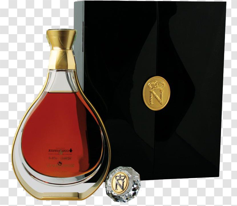 Cognac Liqueur Whiskey Champagne Bottle - Silhouette Transparent PNG