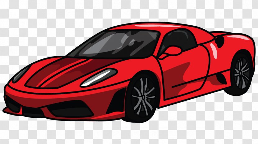 Enzo Ferrari LaFerrari F12 California - Model Car - Cartoon Transparent PNG