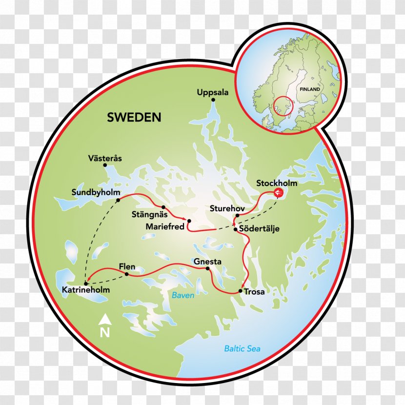 Trosa Maren Map Södertälje Canal Transparent PNG