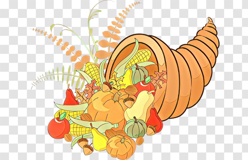 Orange - Cartoon - Thanksgiving Transparent PNG