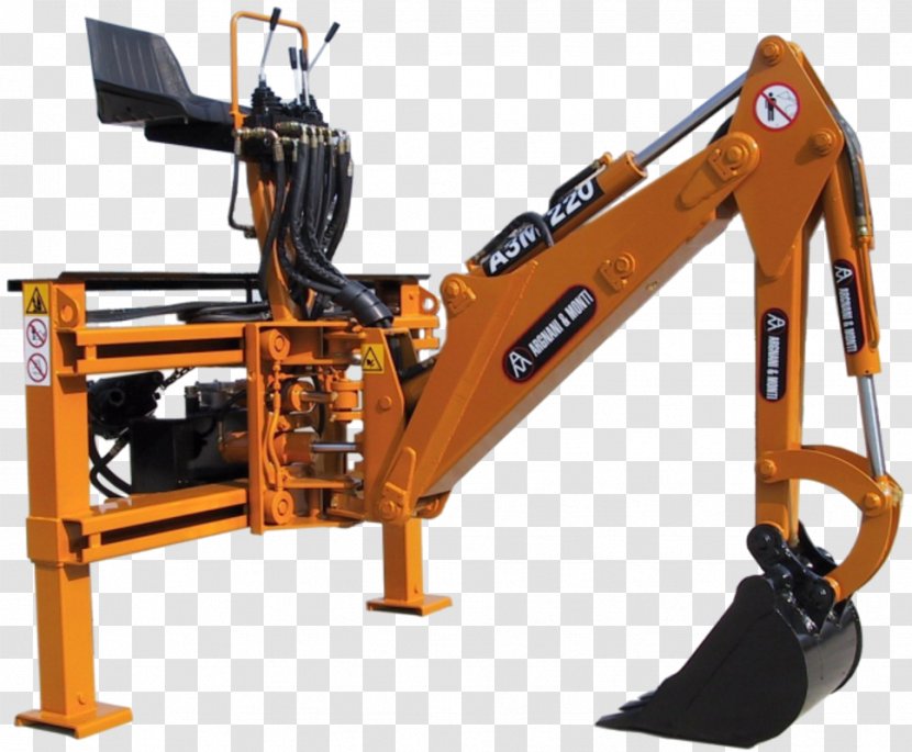 Machine Excavator Agriculture Tractor Hydraulics Transparent PNG