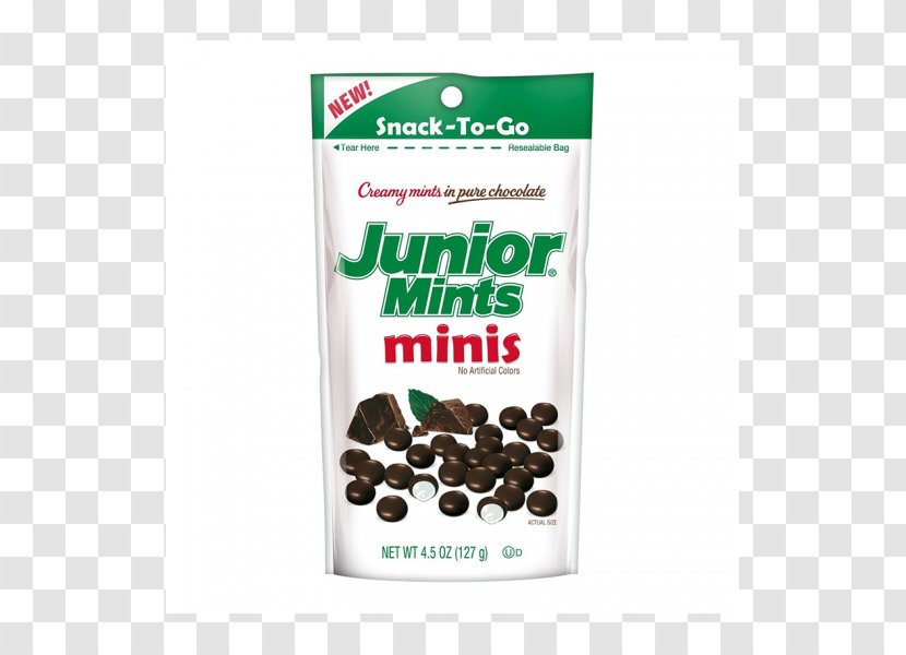 Junior Mints Candy Chocolate MINI - Mint Transparent PNG