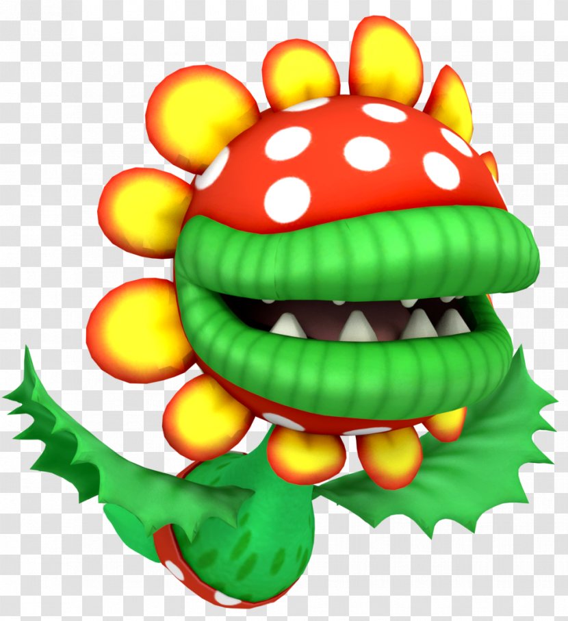 Bowser Super Smash Bros. Brawl Mario Sunshine For Nintendo 3DS And Wii U Petey Piranha - Food Transparent PNG