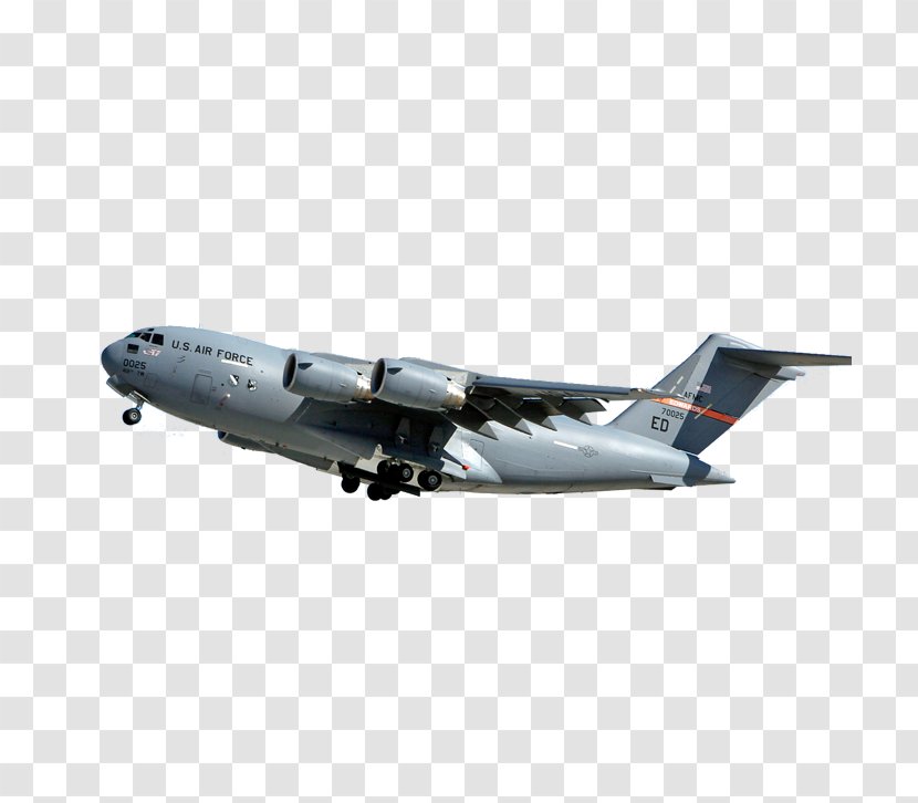 Boeing C-17 Globemaster III Airbus Xian Y-20 Airplane Military - Wing - Fighter Weapons Material Transparent PNG