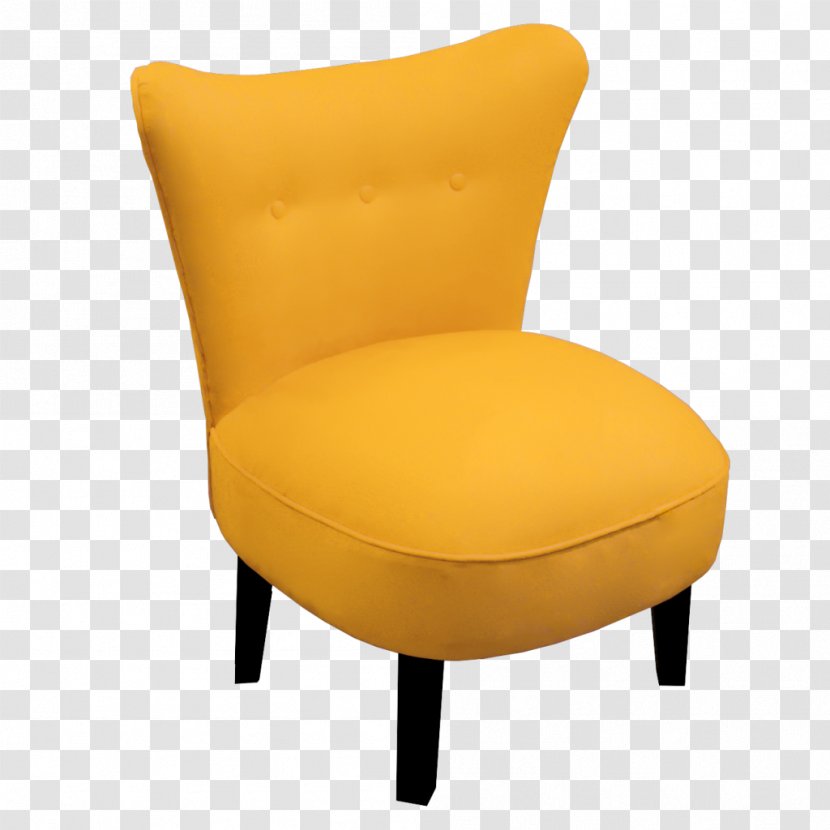 Chair Yellow Furniture Fauteuil Couch - Design Classic - Decorative Material Transparent PNG