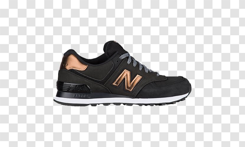 New Balance 574 Women's Sports Shoes Woman - Leather Transparent PNG