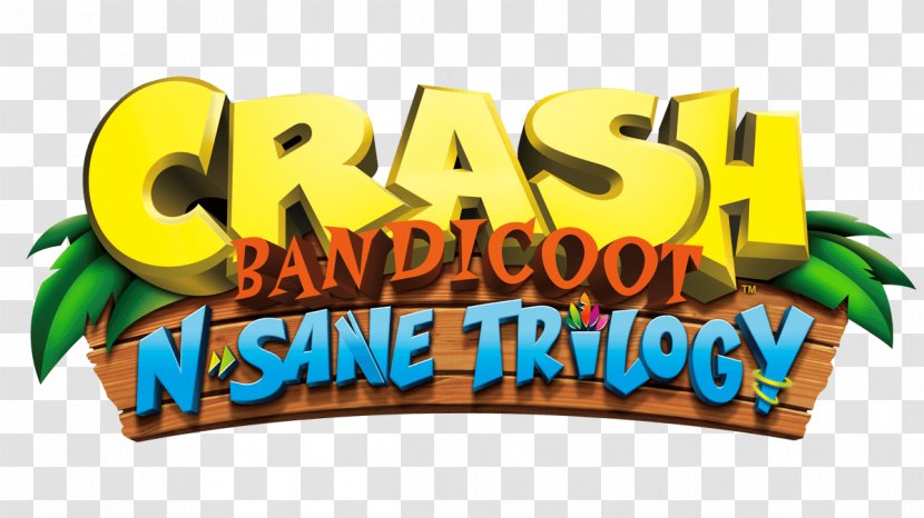 Crash Bandicoot N. Sane Trilogy Bandicoot: The Wrath Of Cortex Logo PlayStation 4 Font - N - Transparent Transparent PNG