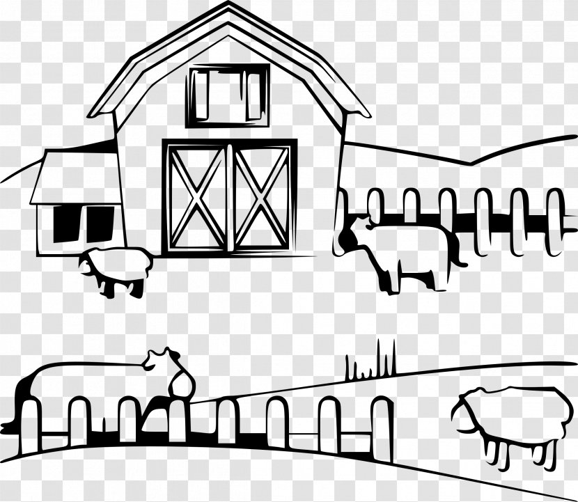 Agriculture Farm Clip Art For Liturgical Year - House - Field Clipart Transparent PNG