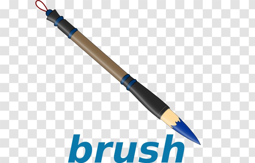 Paintbrush Painting - Pen Transparent PNG