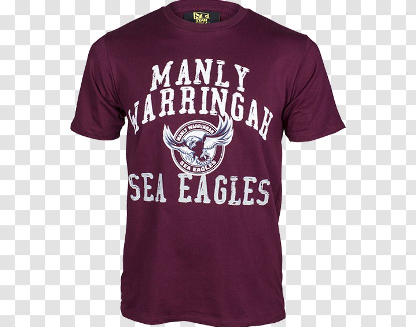 Sports Fan Jersey T-shirt Manly Warringah Sea Eagles Logo Transparent PNG