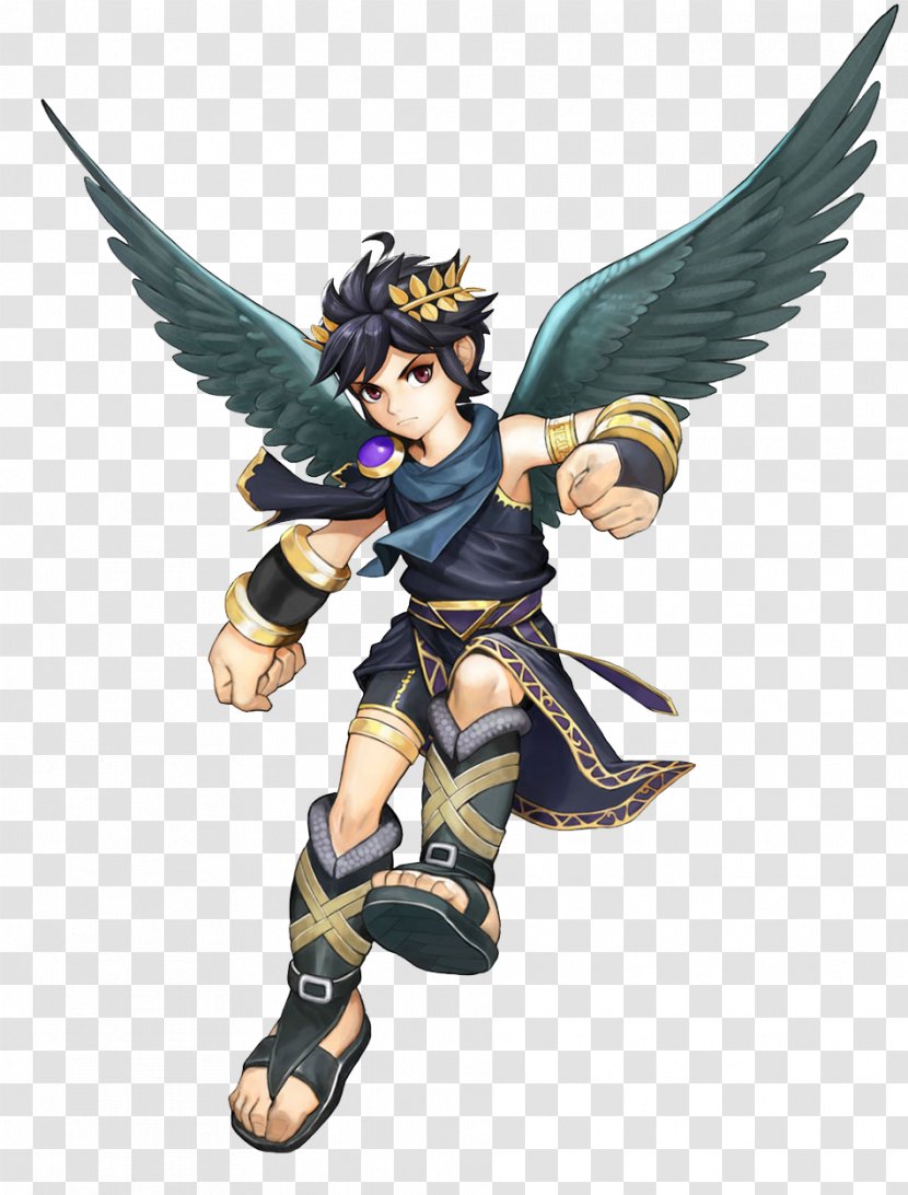 Kid Icarus: Uprising Super Smash Bros. For Nintendo 3DS And Wii U Pit Palutena - Icarus - Goddess Transparent PNG