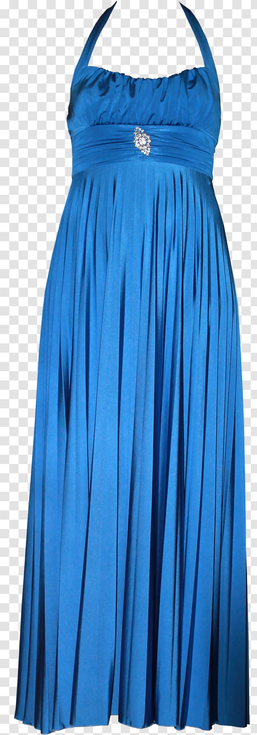 Cocktail Dress Electric Blue Clothing - Satin - Dresses Transparent PNG
