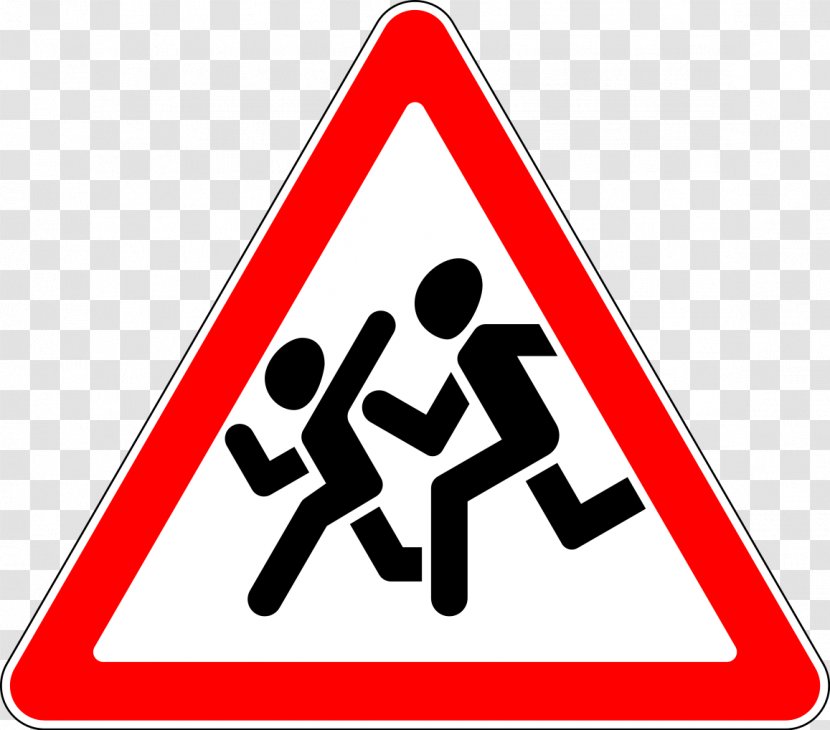 Traffic Sign Warning Pedestrian Road Signs In The United Kingdom - Signage - Russian Transparent PNG