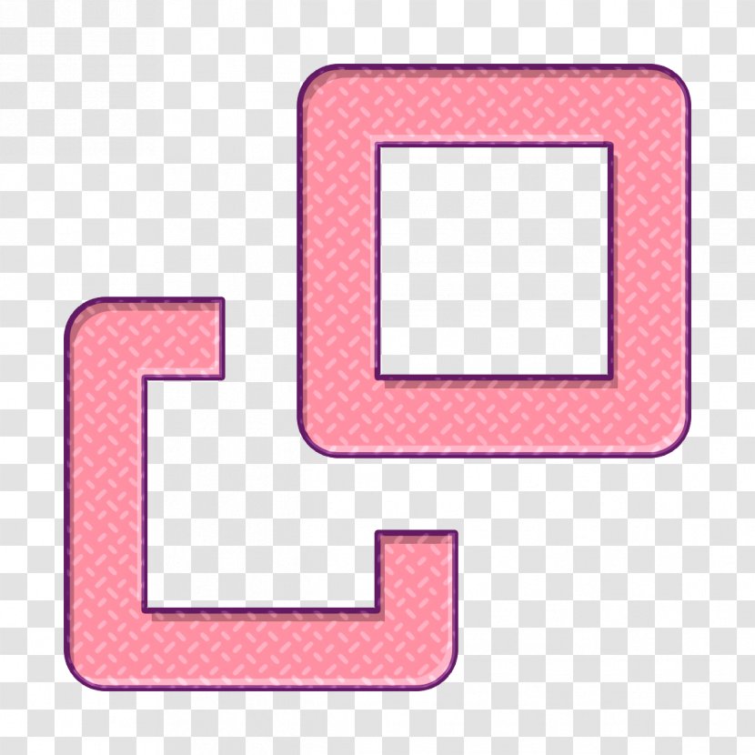 Gallary Icon - Rectangle Pink Transparent PNG