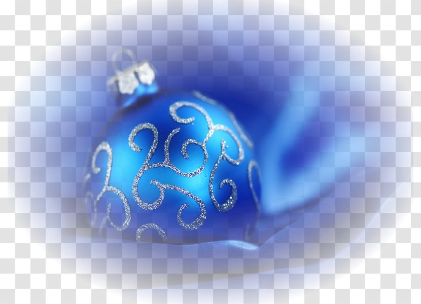 Christmas Ornament Desktop Wallpaper Blue - Earth - Wreath Transparent PNG
