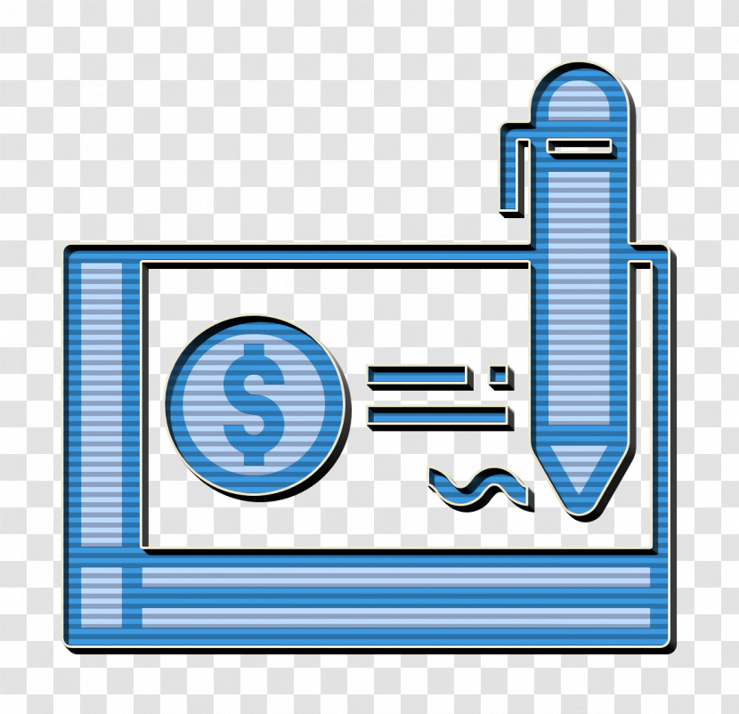 Cheque Icon Bill And Payment Icon Transparent PNG