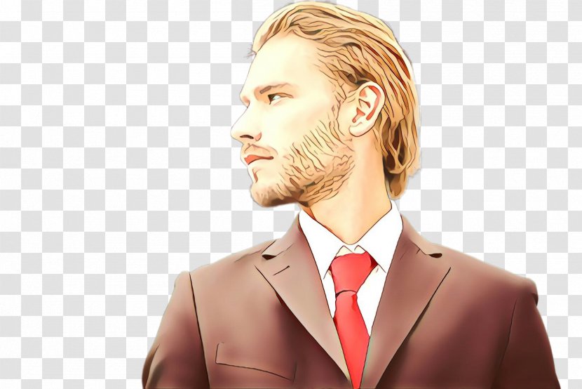 Hair Face Forehead Chin Hairstyle - Male Suit Transparent PNG