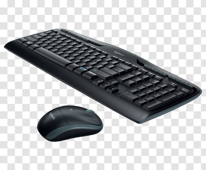 Computer Keyboard Mouse Wireless Logitech - Electronic Device Transparent PNG