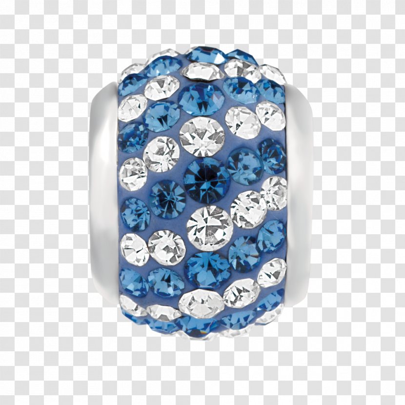 Charm Bracelet Blue White Jewellery Silver - Color Transparent PNG