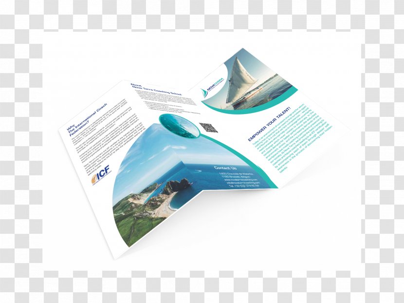 Brand Plastic - Brochure Mockup Transparent PNG