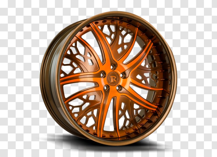 Alloy Wheel Car Tire Spoke Transparent PNG