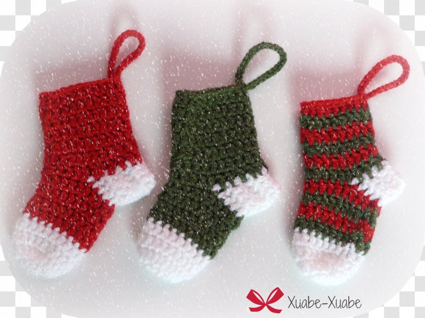 Crochet Cómo Hacer Adornos Navideños Christmas Ornament Tree - Textile Transparent PNG