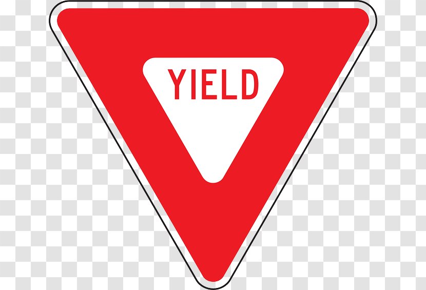 Yield Sign Manual On Uniform Traffic Control Devices Stop Clip Art - Symbol - Rule Transparent PNG