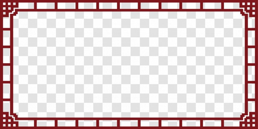 Rectangle - Chinese Wind Vector Rectangular Frame Picture Transparent PNG