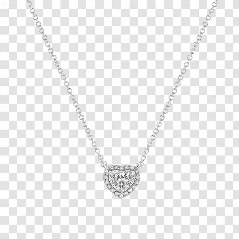 Locket Necklace Silver Body Jewellery Chain - Fashion Accessory Transparent PNG