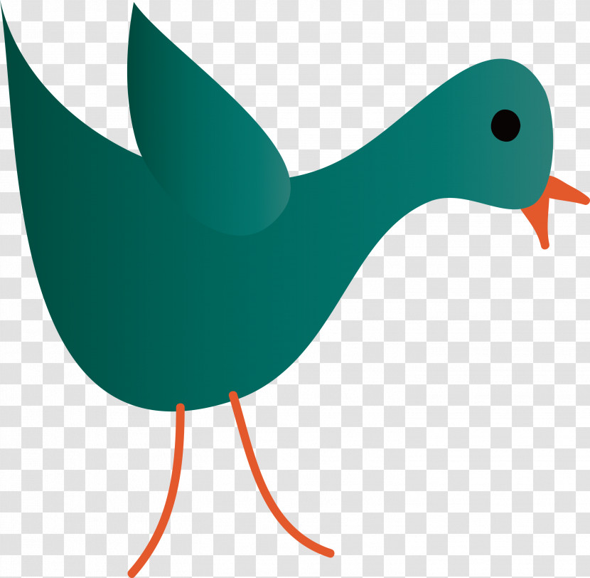 Birds Duck Beak Water Bird Cartoon Transparent PNG