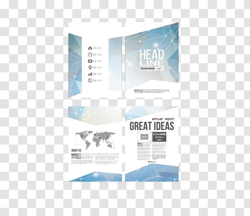 Globe Brochure Flyer World Map - Shutterstock - Album Book Cover Design Transparent PNG