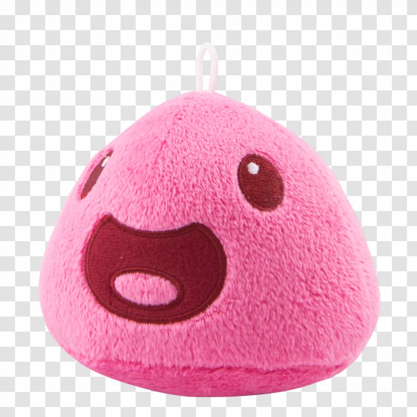 Slime Rancher Plush Textile Stuffed Animals & Cuddly Toys - Pink - Slim Transparent PNG