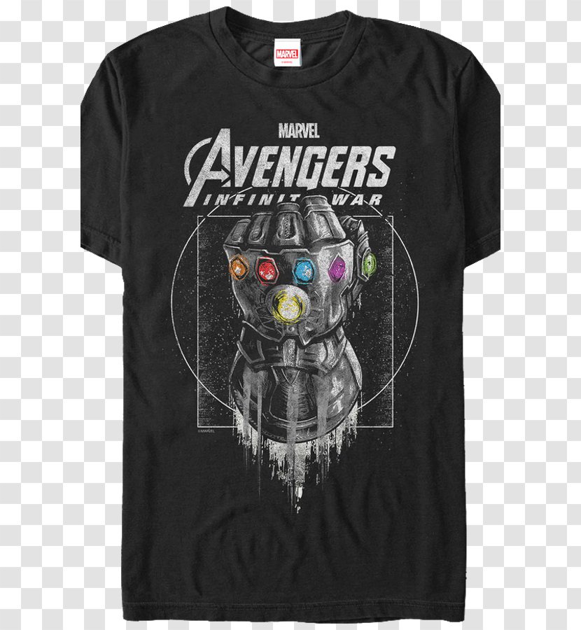 T-shirt Hoodie Thanos Drax The Destroyer - Glove - Infinity Gauntlet Transparent PNG