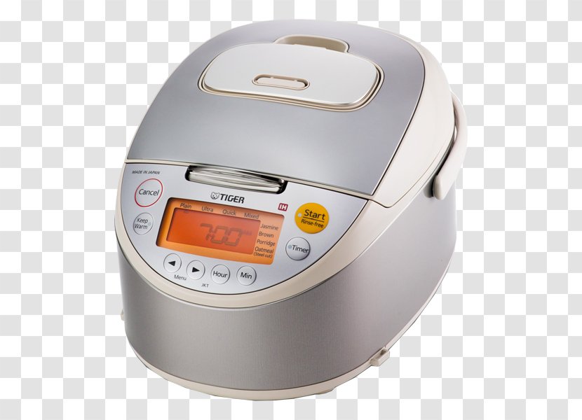 New Tiger JKT-B10U 5.5 Cups Induction Heating Rice Cooker And Warmer Cookers Cooking - Food Steamers - Japanese Transparent PNG