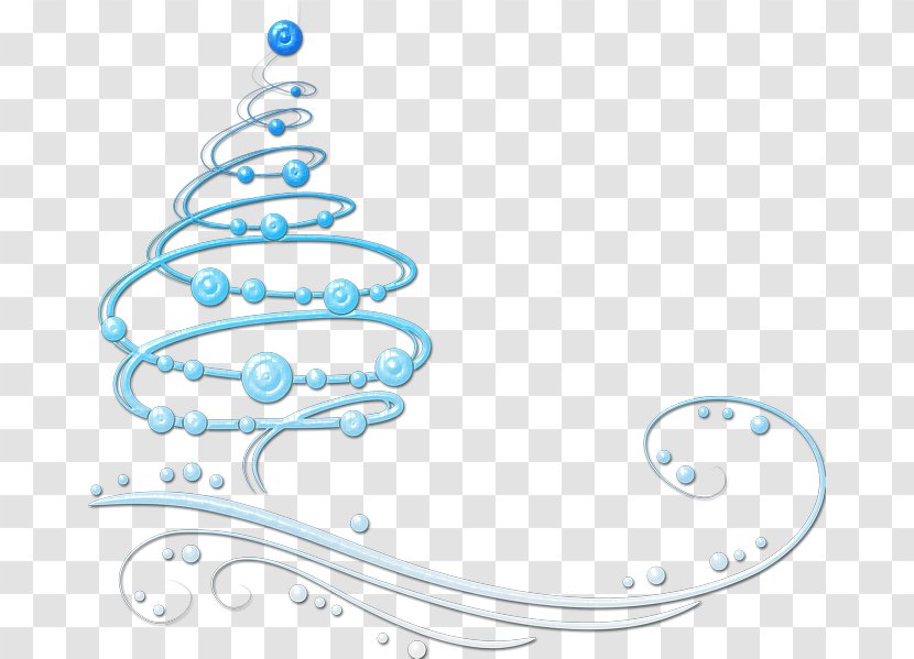 Blue Ribbon Christmas Tree - Body Jewelry - Product Transparent PNG