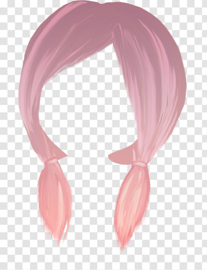 Hair Tie Hairstyle Coloring Wig Transparent PNG