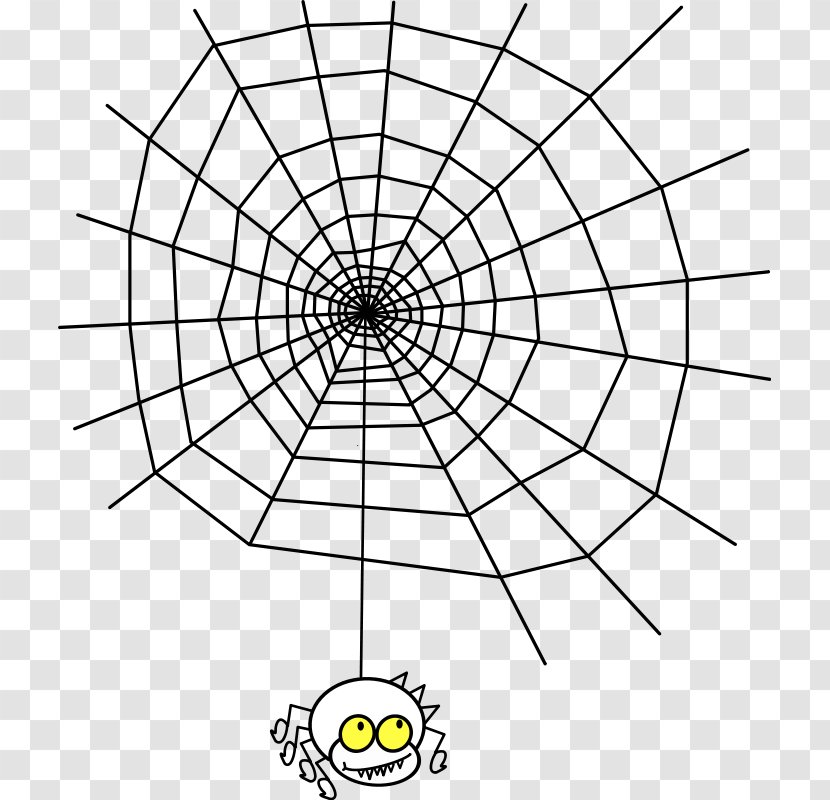 Spider Web Website Clip Art - Free Content - Black Widow Transparent PNG