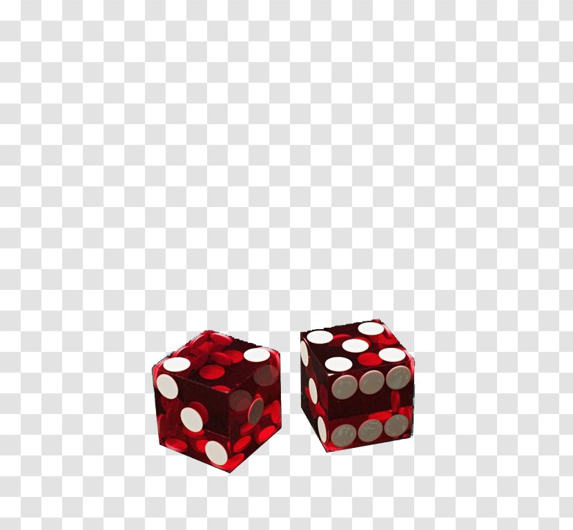 Dice Transparency And Translucency Gambling - Red Transparent Transparent PNG