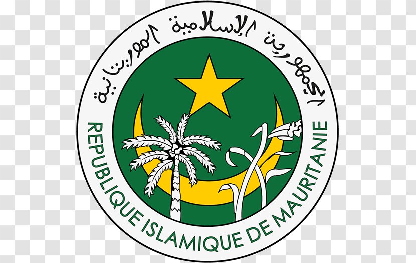 Seal Of Mauritania Flag Coat Arms T-shirt - Tshirt Transparent PNG