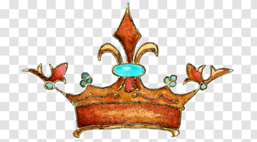 Clip Art Crown Tortell King Cake - You - Cartoon Hand Painted Transparent PNG