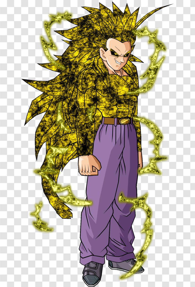 Gotenks Goku Bio Broly Super Saiyan Transparent PNG