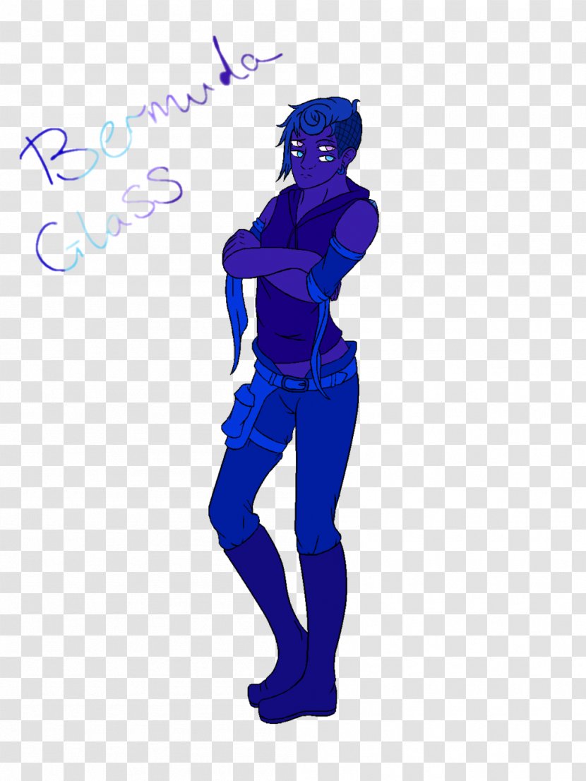 Electric Blue Cobalt Purple Homo Sapiens - Temper Line Transparent PNG