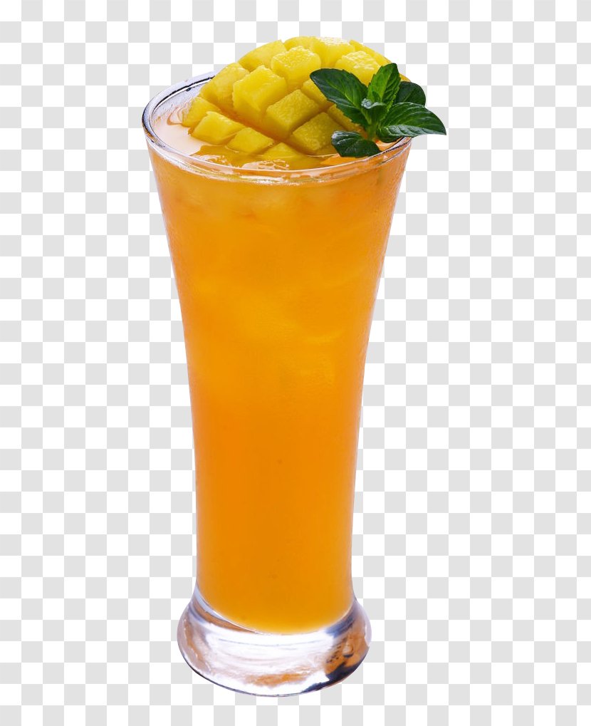 Ice Cream Apple Juice Strawberry - Fuzzy Navel - Iced Mango Transparent PNG