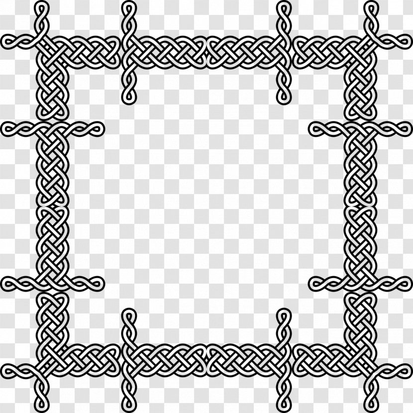 Celtic Knot Picture Frames Ornament Pattern - Symbol Transparent PNG