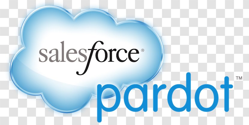 Pardot Brand Logo Love Computer Software - Blue - Creative Certificate Material Transparent PNG