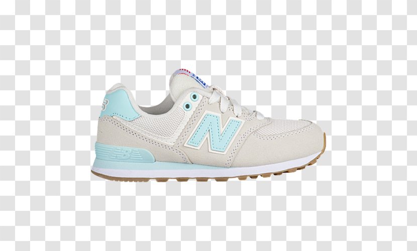 New Balance Sports Shoes White Teal - Tree - Nike Transparent PNG