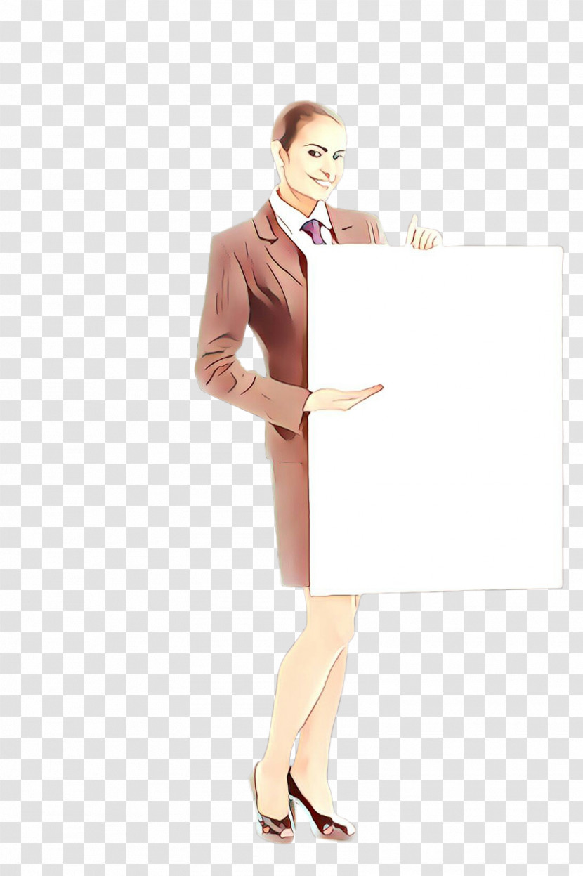 Standing Clothing Beige Suit Formal Wear Transparent PNG