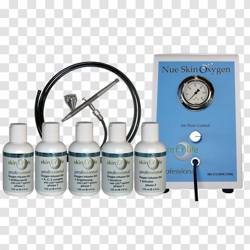 Facial Skin Care Oxygen Therapy - Face Transparent PNG
