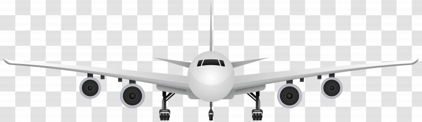 Airplane Airbus Clip Art Image - Vehicle Transparent PNG